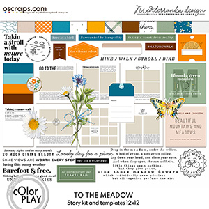 To the meadow (12x12 Story kit)