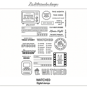 Watched (Digital stamps) 
