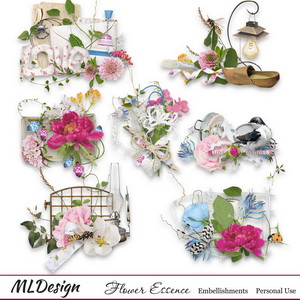 Flower Essence Embellishments
