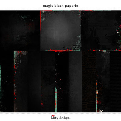 Magic Black Paperie