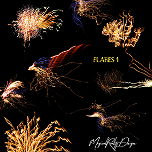 Flares 1 CU by MagicalReality Designs
