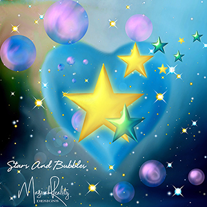 Stars And Bubbles CU by MagicalReality Designs