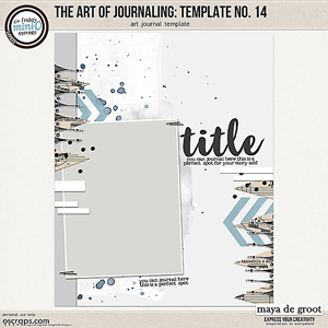 The Art of Journaling: Template no. 14