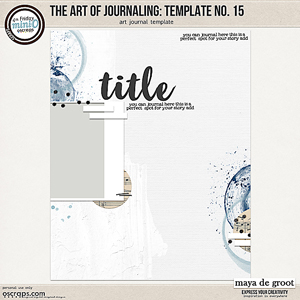 The Art of Journaling: Template no. 15