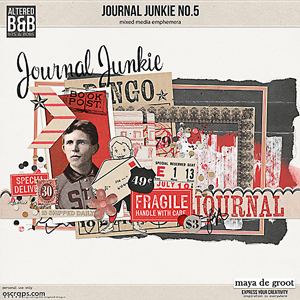 Journal Junkie No. 5 by Maya de Groot
