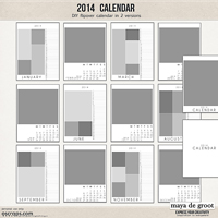 2014 Calendar