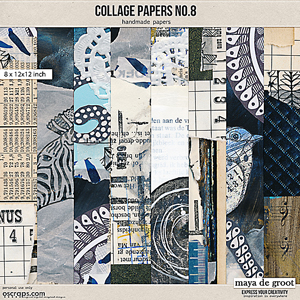 Collage Papers Set 8