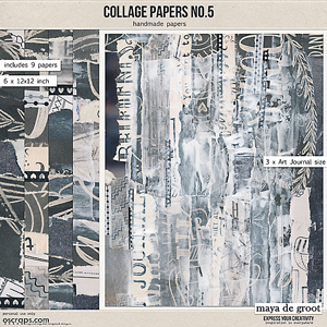 Collage Papers Set 5