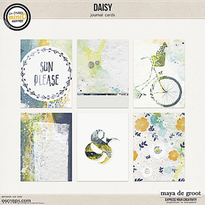 Daisy Journal Cards