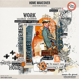 Home Makeover elements by Maya de Groot