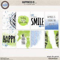 Happiness is ... Journal Cards set 1 