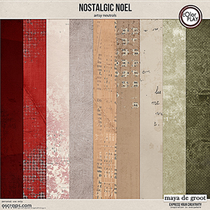 Nostalgic Noel Artsy Neutrals by Maya de Groot