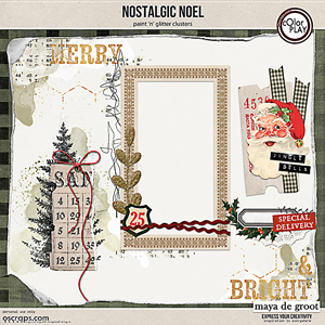 Nostalgic Noel Clusters by Maya de Groot