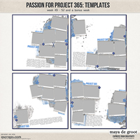 Passion for Project 365 Templates set 13