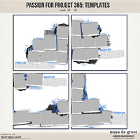 Passion for Project 365 Templates set 9