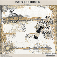 Paint 'n' Glitter Clusters [fireworks]