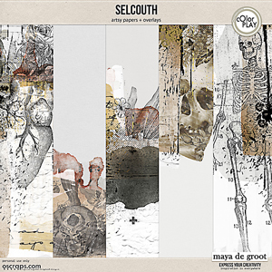 Selcouth Artsy Papers and Overlays by Maya de Groot