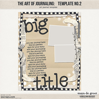 The Art of Journaling: Template no. 2 