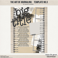 The Art of Journaling: Template no. 3 