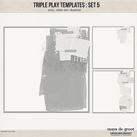 Triple Play Templates: Set 5
