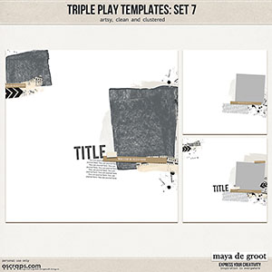 Triple Play Templates: Set 7  