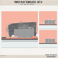 Triple Play Templates: Set 4 