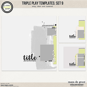 Triple Play Templates: Set 9