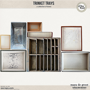 Trinket Trays by Maya de Groot