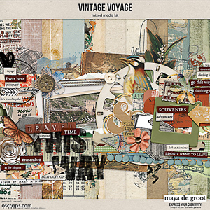 Vintage Voyage bundle by Maya de Groot