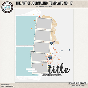 The Art of Journaling: Template no. 17