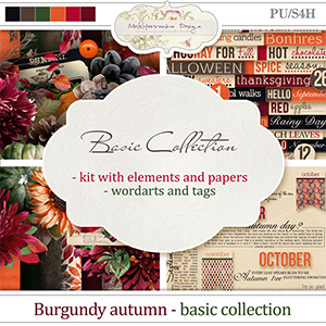 Burgundy autumn (Basic collection 2 in 1)