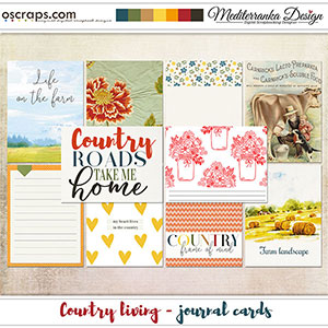 Country living (Journal cards)