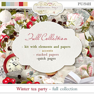 Winter tea party (Full collection 4 in 1)