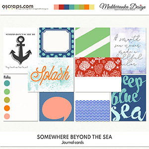 Somewhere beyond the sea (Journal cards) 