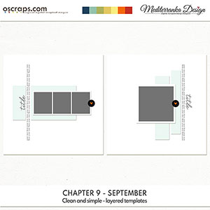 Chapter 9 - September (Clean and simple - layered templates)