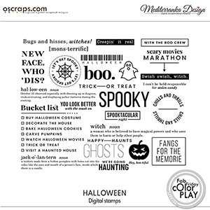 Halloween (Digital stamps)