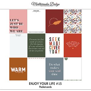 Enjoy your life No 15 (Pocket cards)  