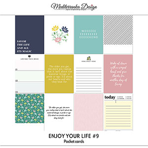 Enjoy your life No 9 (Pocket cards)  