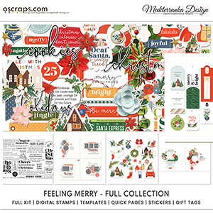Feeling merry (Full digital scrapbooking collection) 