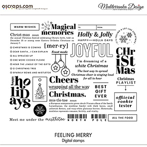 Feeling merry (Digital stamps)