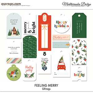 Feeling merry (Gift tags)
