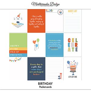 Birthday (Pocket cards)  