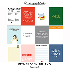 Get well soon: Influenza (Pocket cards)  