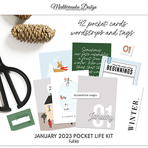 January 2023 Pocket life kit (Full kit)