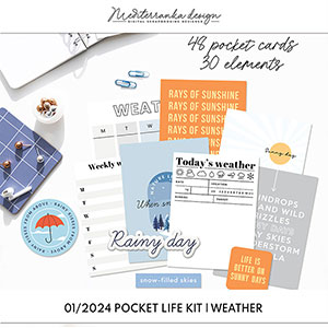 January 2024 Pocket life kit (Weather) 