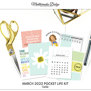 March 2022 Pocket life kit (Full kit)