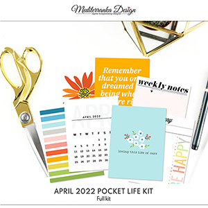 April 2022 Pocket life kit (Full kit)