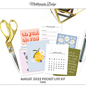 August 2022 Pocket life kit (Full kit)