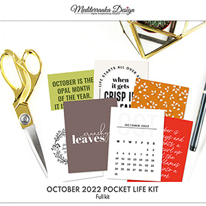 October 2022 Pocket life kit (Full kit) 