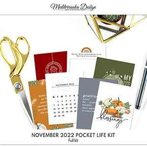 November 2022 Pocket life kit (Full kit)  